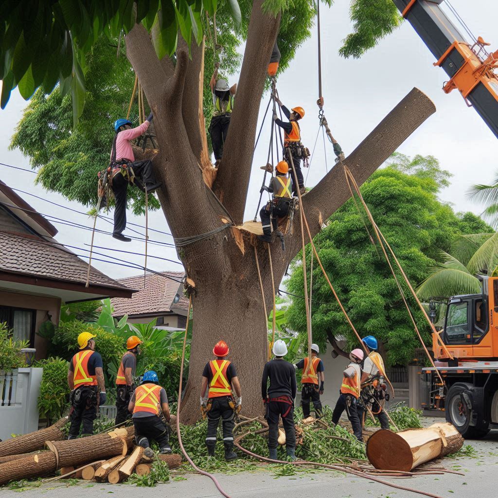 Professional Large Tree Removal Services In Gilberts Illinois